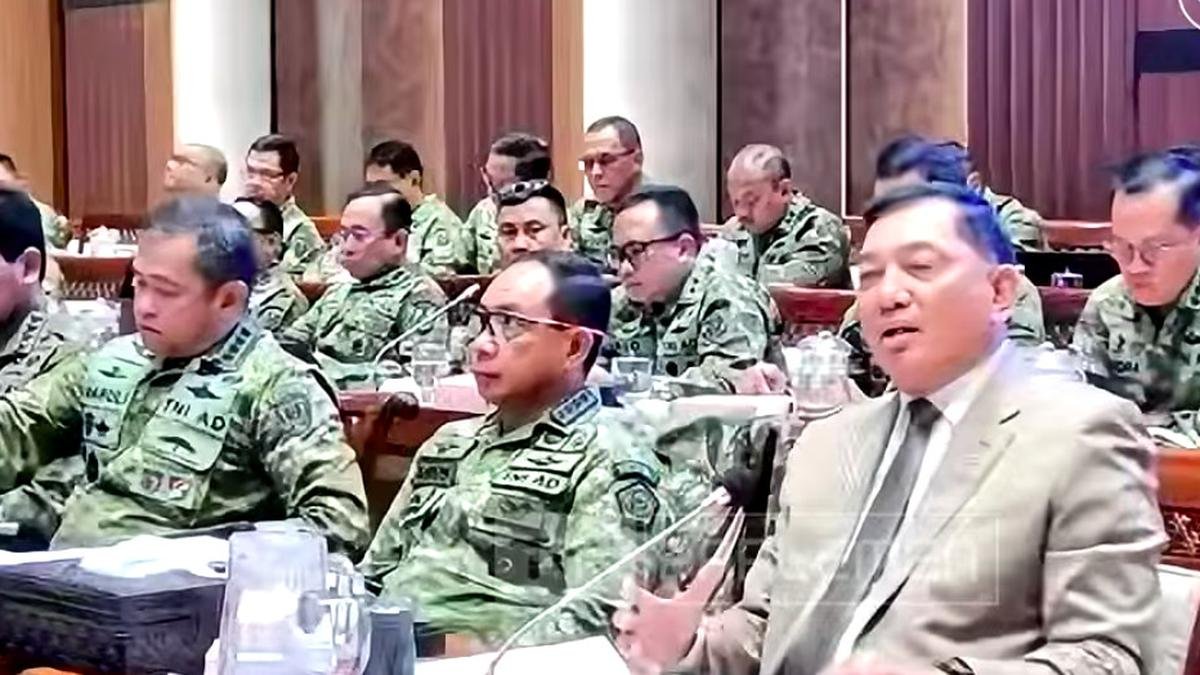 Di Depan DPR, Menhan Bocorkan Adanya Perwira Tinggi TNI Kini Dihukum Penjara Seumur Hidup