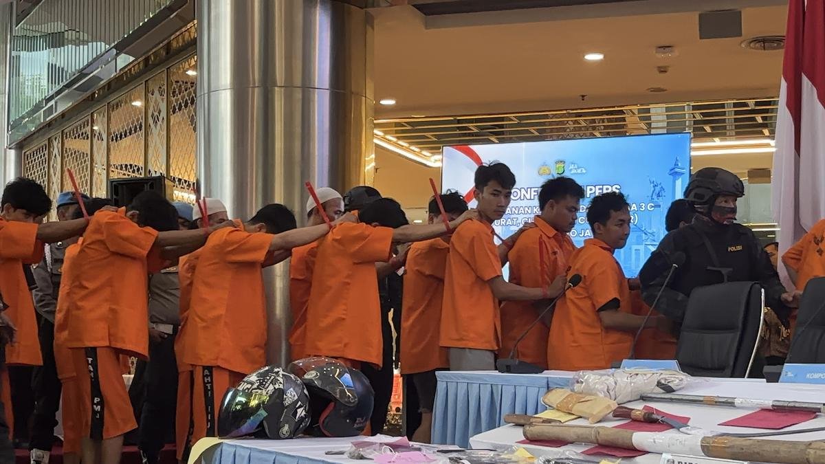 173 Pelaku Begal Berhasil Ditangkap Selama 22 Hari
