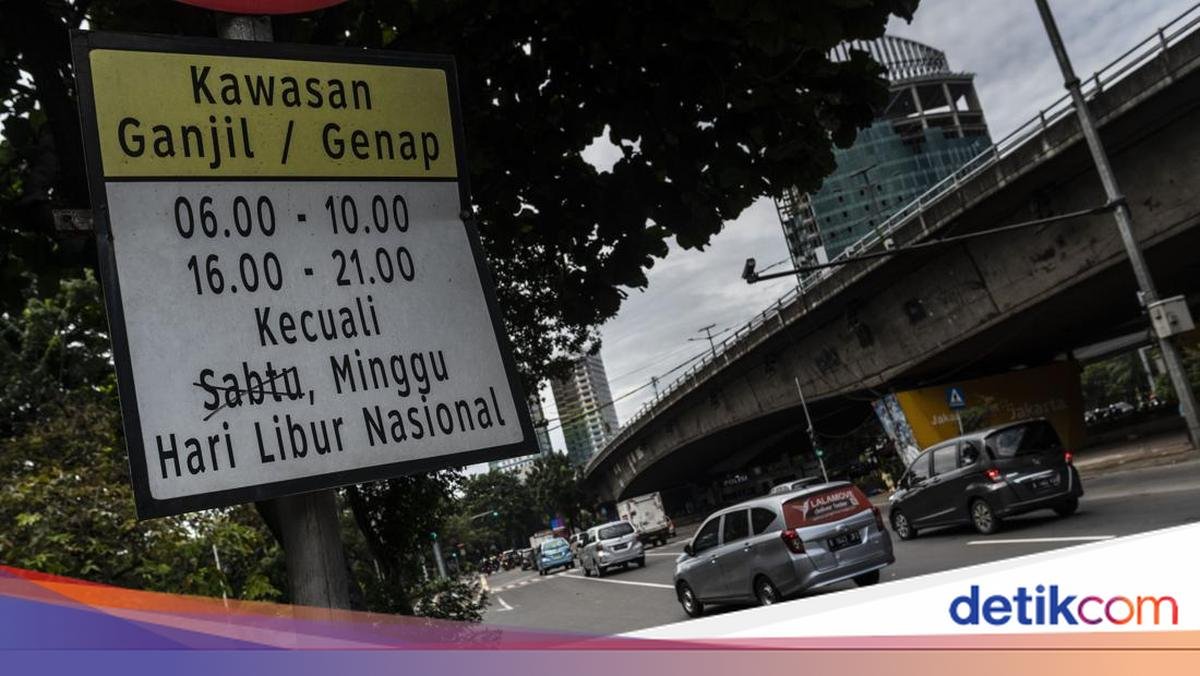 Cuti Bersama Idul Adha, Tak Ada Ganjil Genap Hari Ini
