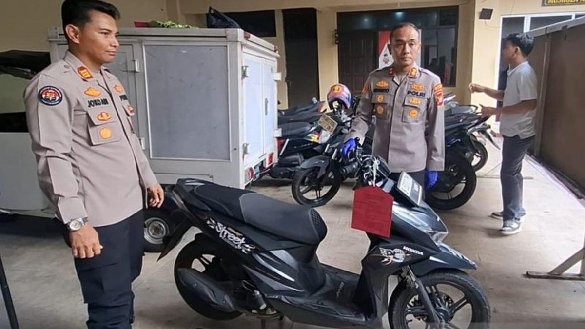 Demi Narkoba, Karyawan Warung Sate Nekat Curi Motor Rekan Kerja