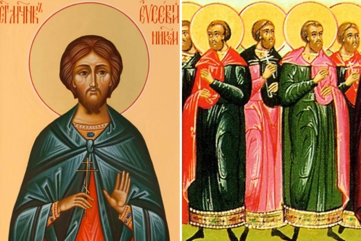 Евсевий, Неон, Леонтий — мученики Никомидийские, пострадавшие в начале IV века во времена императора Диоклетиана, который развернул жестокие гонения на христиан.