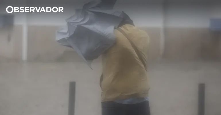 Portugal Daratan dengan angin dan penurunan suhu – Pengamat
