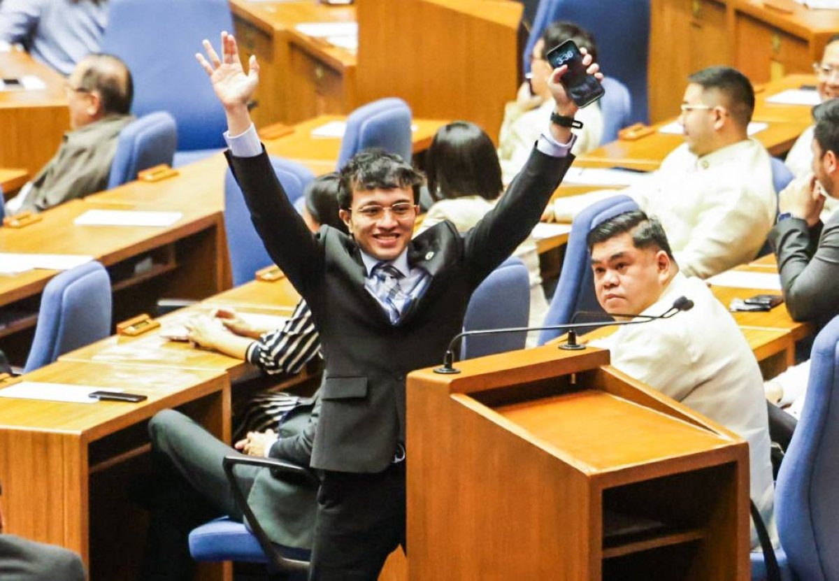 HE’S OUT Rep. Francisco Barzaga PHOTO BY JOHN ORVEN VERDOTE