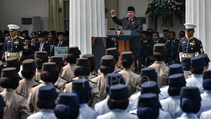 Prabowo Uraikan Ekonomi Religius dan Berpusat pada Kemanusiaan di Hari Lahir Pancasila