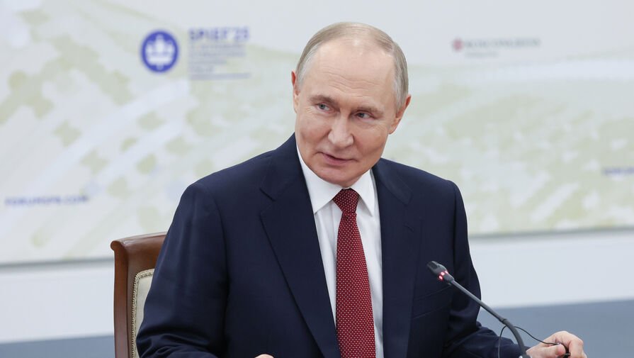 خطاب بوتين في SPIEF. متصل