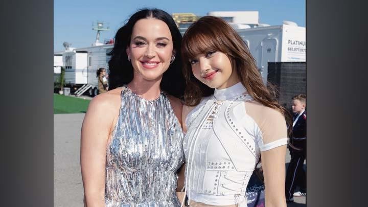 Katy Perry dan Lisa Blackpink di acara opening Piala Dunia 2026/Foto: Instagram/katyperry