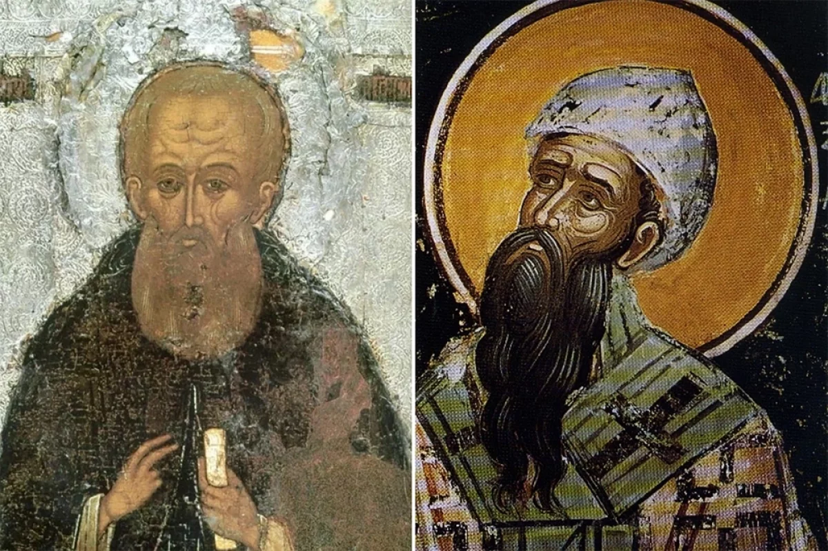 Кирилл Белозерский и Кирилл Александрийский.