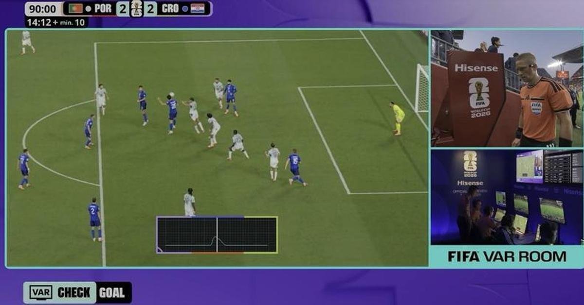 تم إقصاء كرواتيا بسبب التكنولوجيا