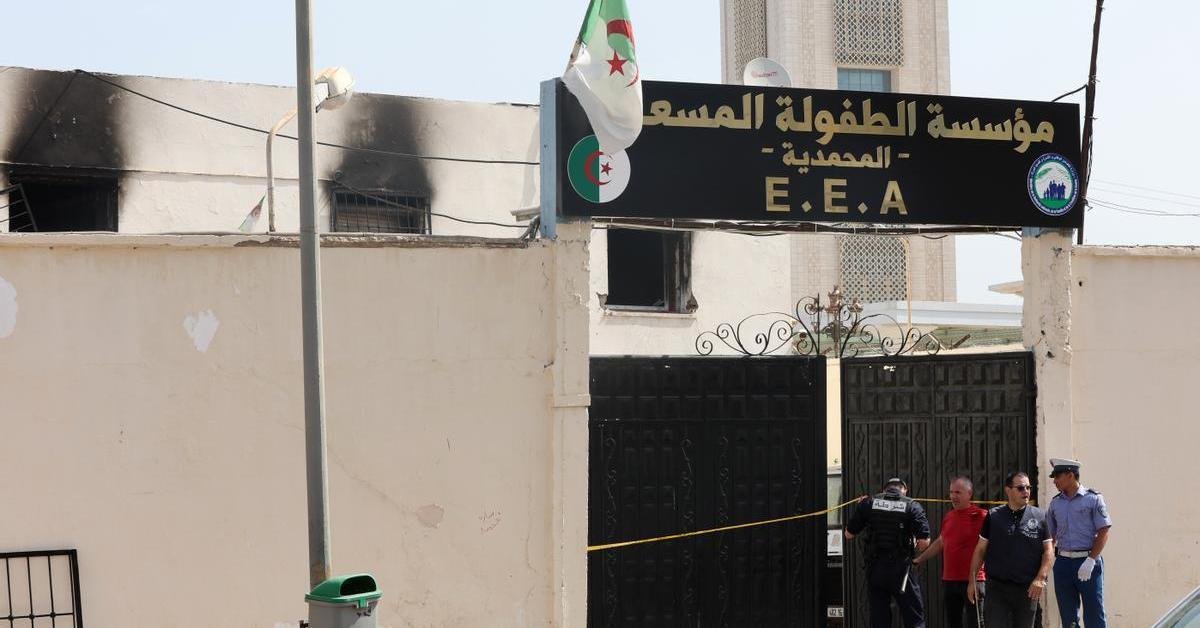 مقتل 11 طفلا على الأقل في حريق بمركز للأطفال في الجزائر