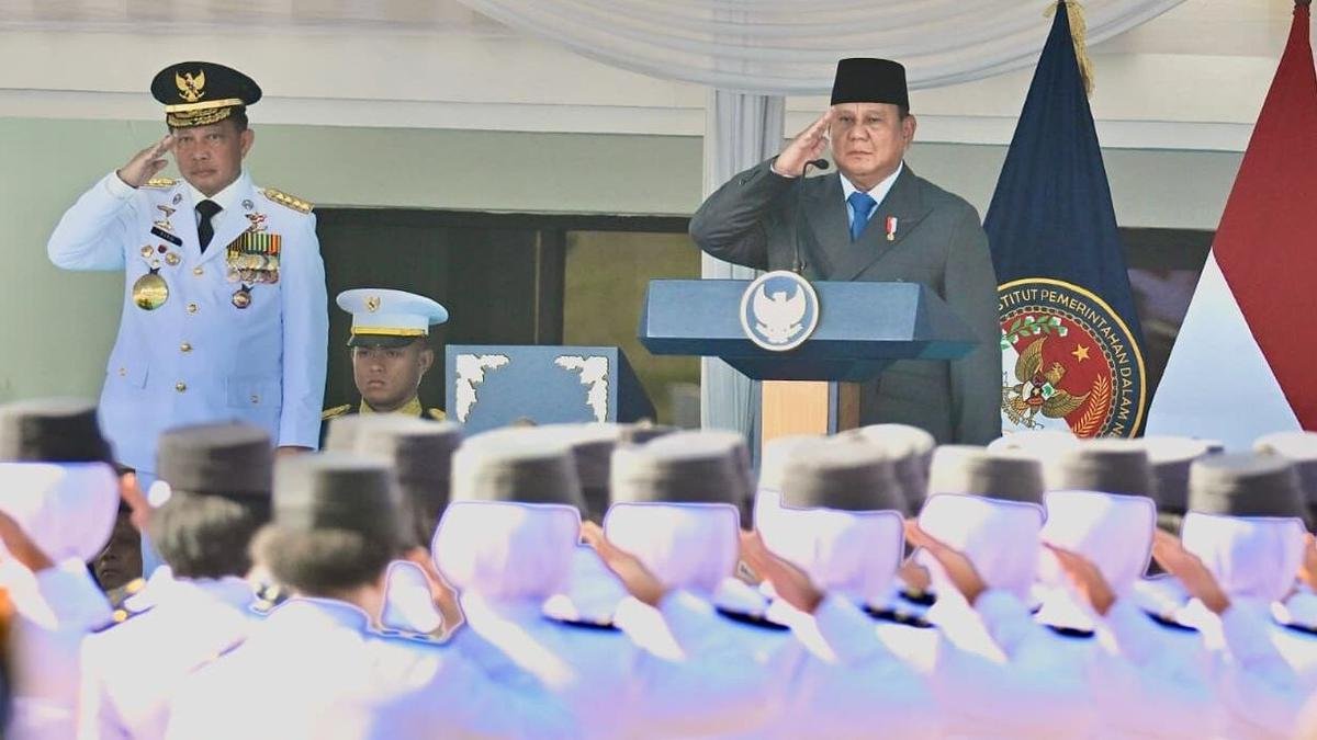 قصة اجتياز ابن بابوا جوسوا IPDN، اللحظة التي تم فيها تنصيب برابوو جعلته عاطفيًا