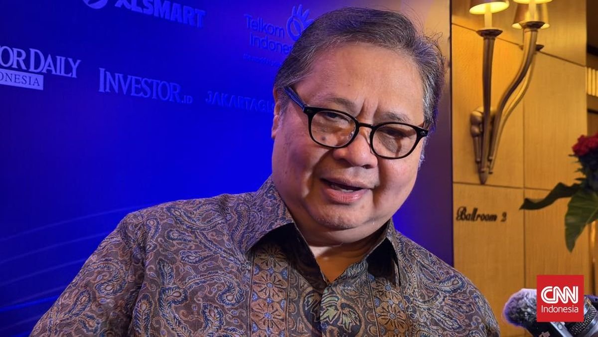 تقول Airlangga إن مواقع PFII وKEK يمكن أن تكون منطقة واحدة: تقسيم المناطق المشترك