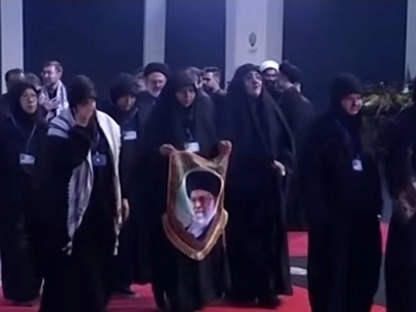 مراسم وداع خامنئي